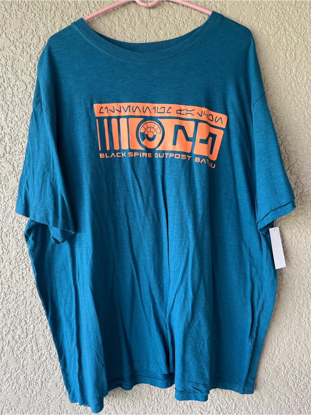 DISNEY Star Wars Teal Graphic Men's T-Shirt